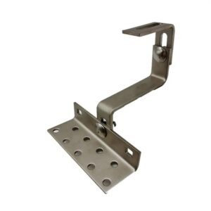 RHFT5 Adjustable Bottom Slot Solar Panel Roof Hook - Clay & Concrete Tiled Roof